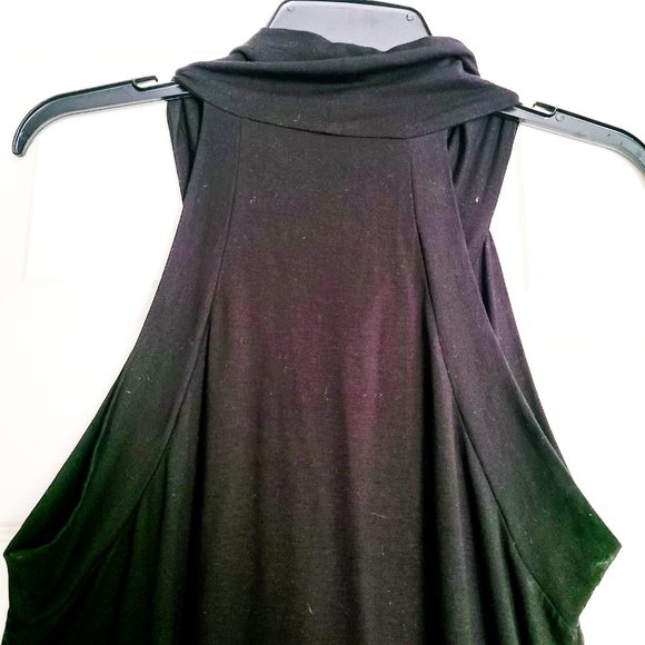 Theory Black Halter Neck Sleeveless Top - Picture 3 of 6